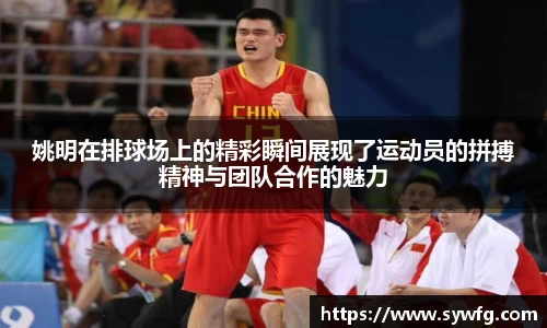 姚明在排球场上的精彩瞬间展现了运动员的拼搏精神与团队合作的魅力